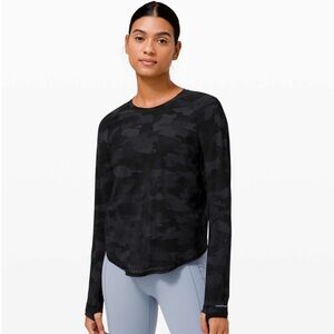 Lululemon Rise And Run Long Sleeve